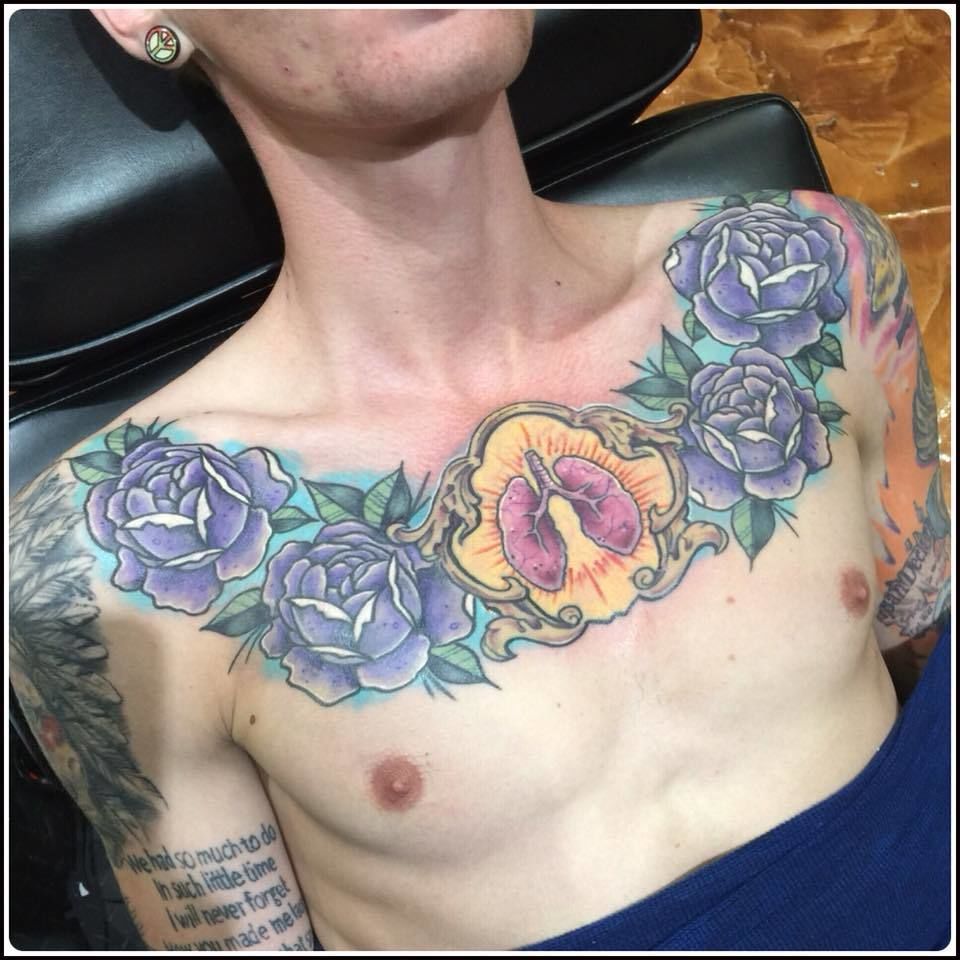 nickolaihanna:lungs-lungs-overcome-chest-tattoo