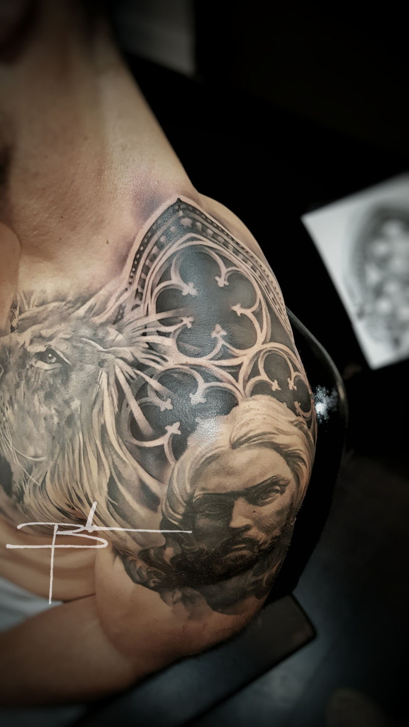 Kirk Nilsen a Tattooist Inspired by the Ancient World  Scene360