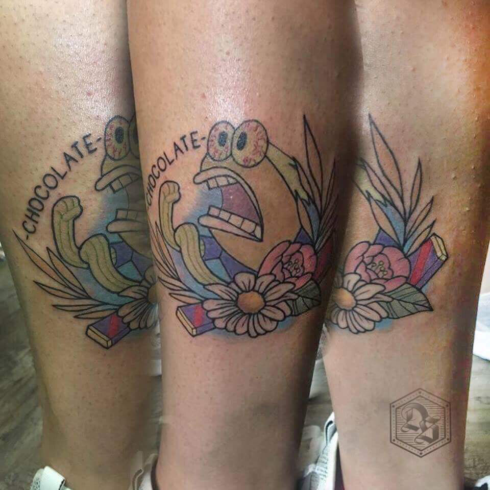 Tattoo de Hoy paquete de chocolate 🍫 M&M's @guacamayaink #Tattoo #tattoos  #tat #ink #inked #tattoed #tattoist #supplydivision #art #t... | Instagram