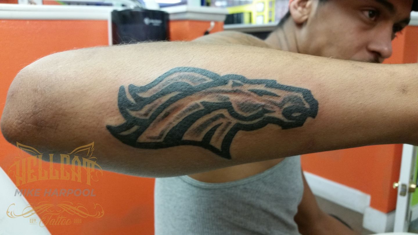 49 Denver Broncos Tattoo Ideas For Football lovers  Tattoo Twist