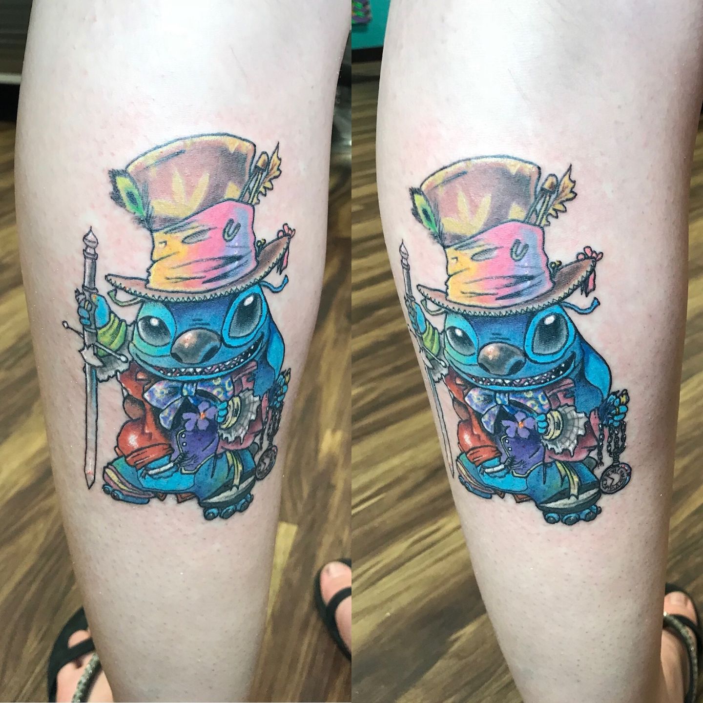 Stitch and Scrump AKIM tat2akim did a few days ago TheShopOkinawa  okinawatattoo stitch scrump disney disneycharacte  Stitch tattoo  Disney tattoos Stitch