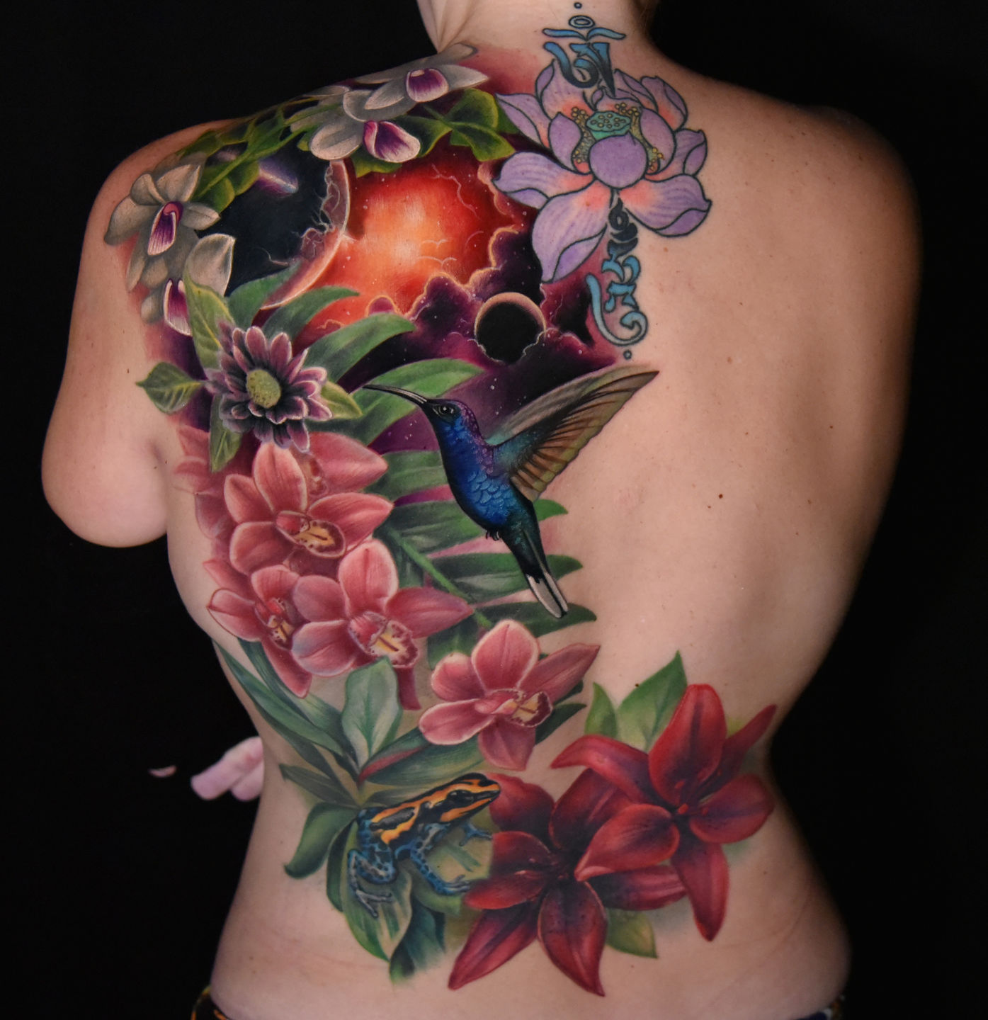 Aggregate more than 73 jungle flower tattoos latest  incdgdbentre