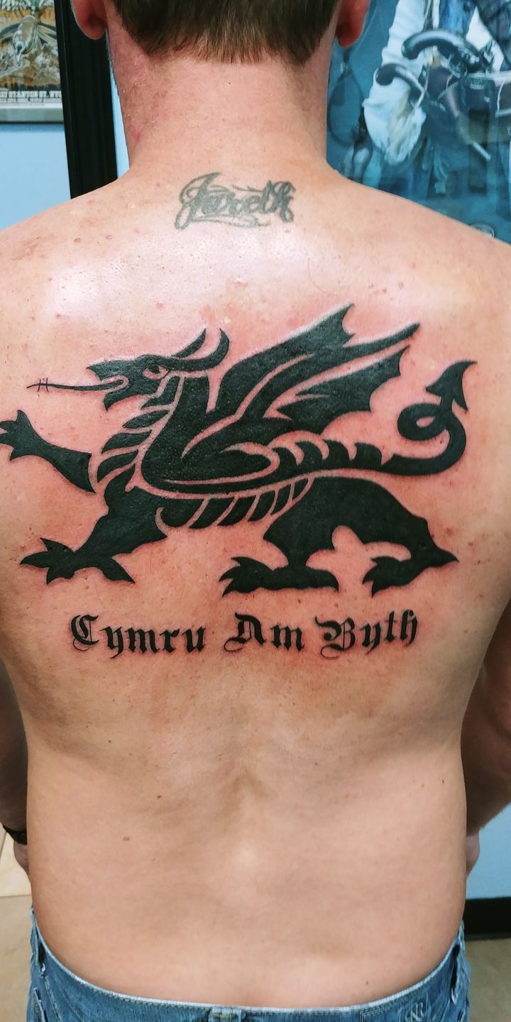 Set of 4 Welsh Dragon Temporary Tattoo Waterproof Lasts 1 Week Wales Flag  for Country Support Six Nations,rugby, Football,cricket - Etsy Singapore