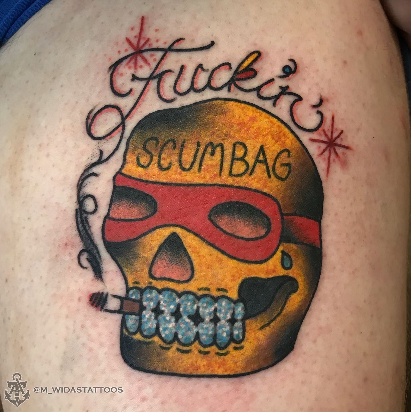widas:scumbag-skull-twisted-anchor-tattoo-skull-speed-skull ...