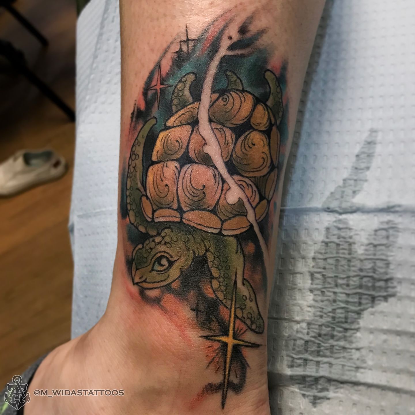 traditional japanese turtle tattoo