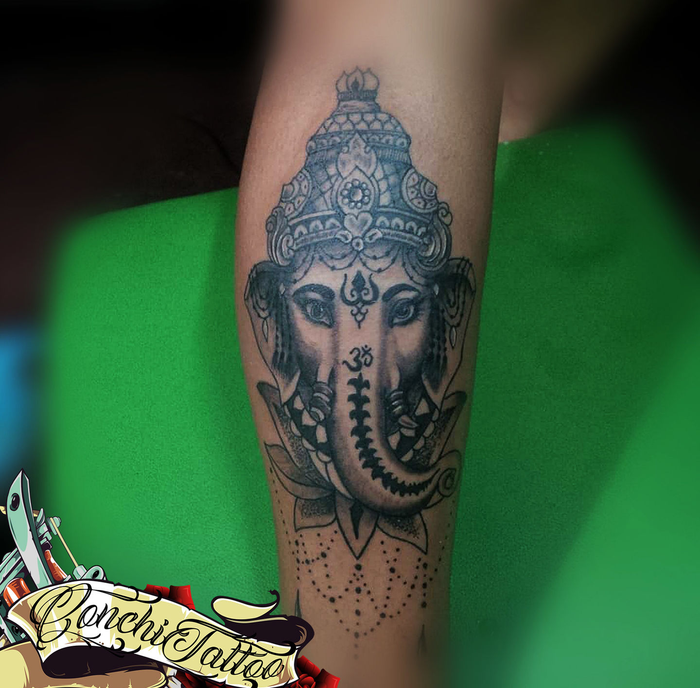 Ganesha Tattoo Projects :: Photos, videos, logos, illustrations and  branding :: Behance