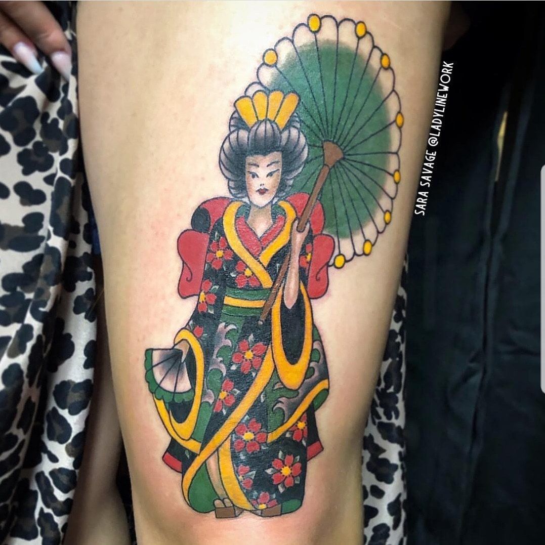 65 Gorgeous Geisha Tattoos That You Must See  Tattoo Me Now