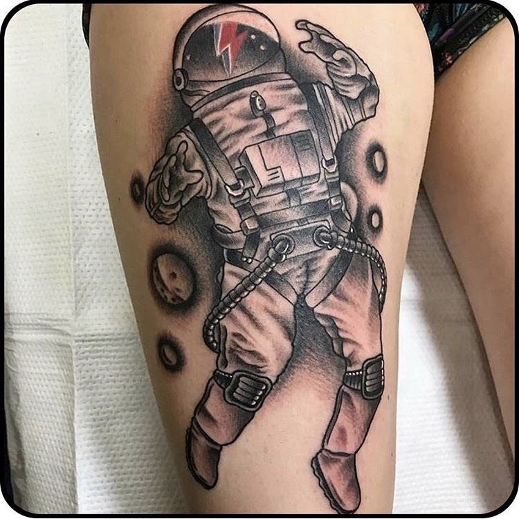 Astronaut tattoo Houston