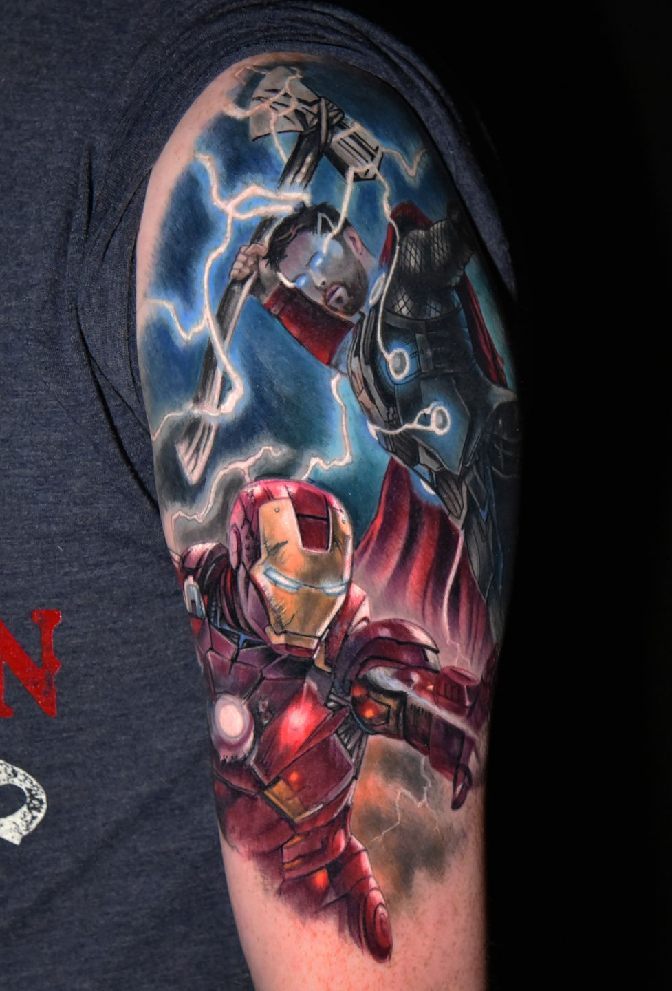 ironman tattoo marvel