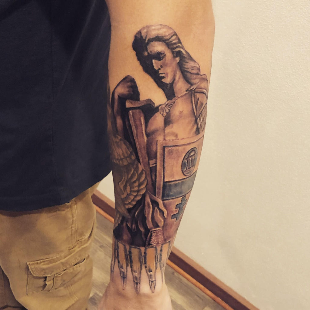 65 Unmissable St Michael Tattoo Ideas with Enthralling Meaning