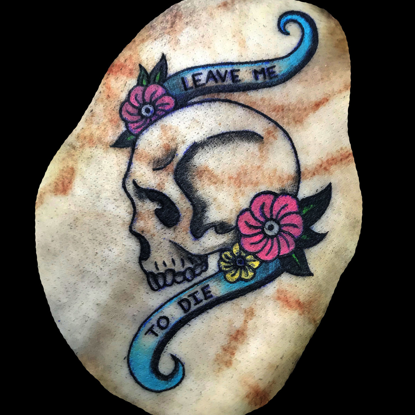 Practice tattoo - Pig ear 2 by BettyBoopEyes on DeviantArt