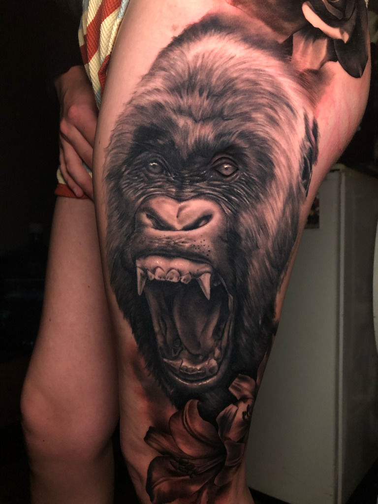 Tattoo uploaded by Electric Gorilla Tattoo • Tattoodo