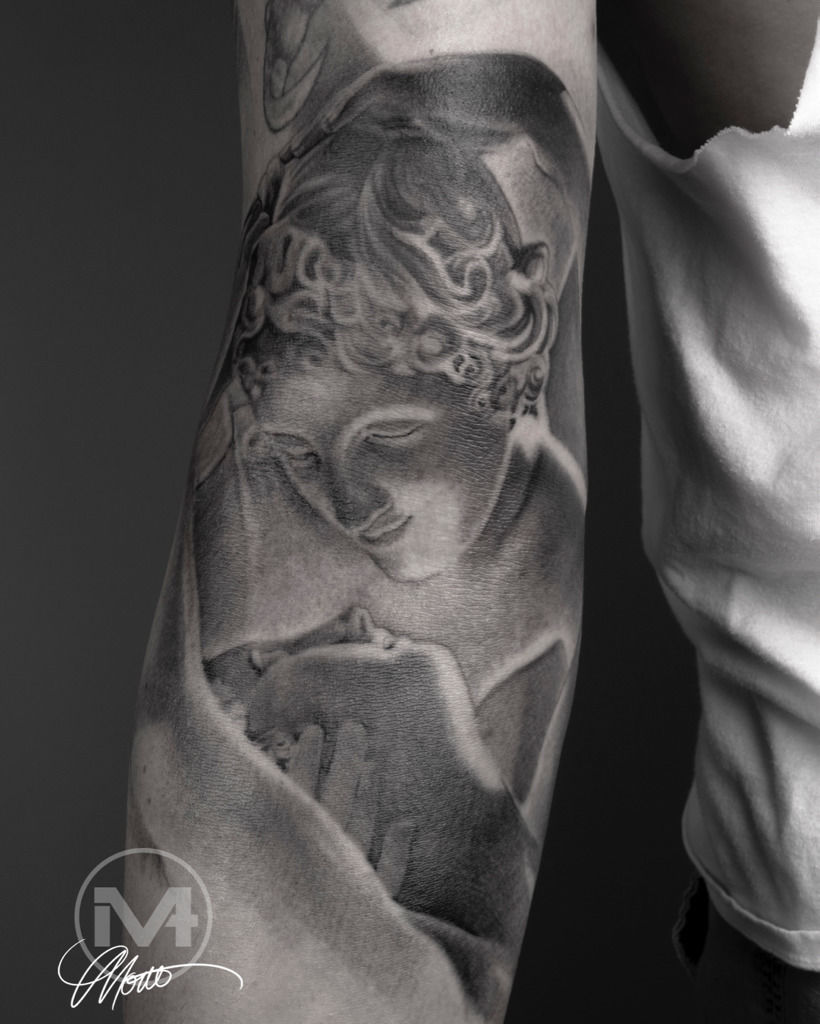Cupid Tattoo The Roman God Of Desire Affection And Erotic Love