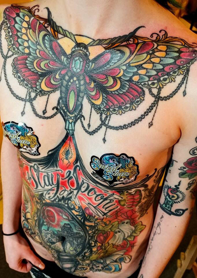 101 Best Moth Sternum Tattoo Ideas You Have To See To Believe  Outsons