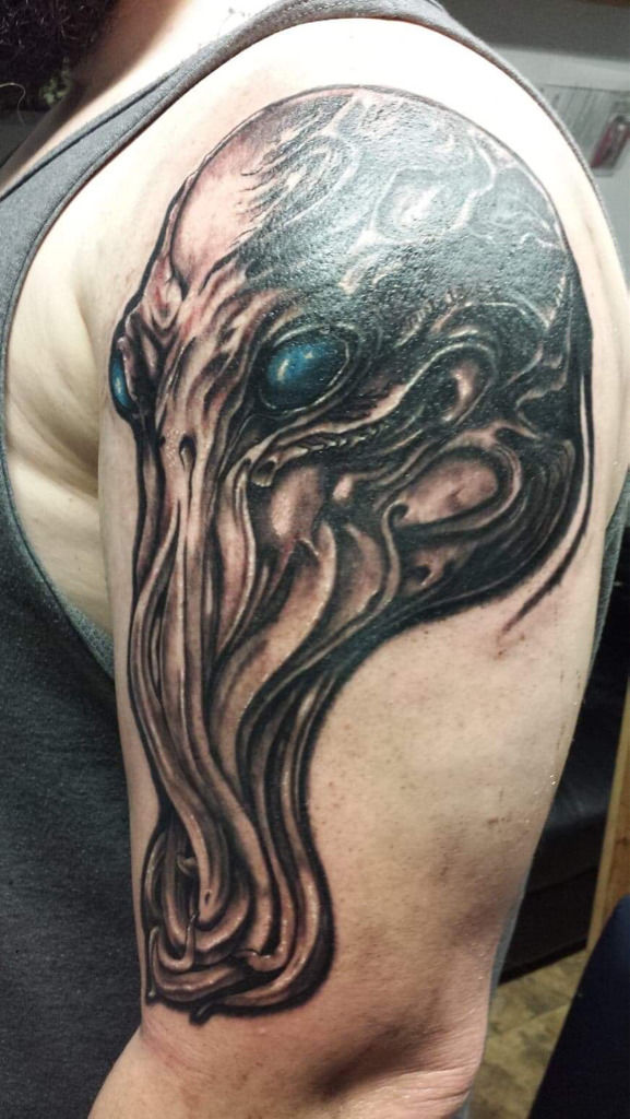 Cthulhu tattoo Archives - Visions Tattoo and Piercing