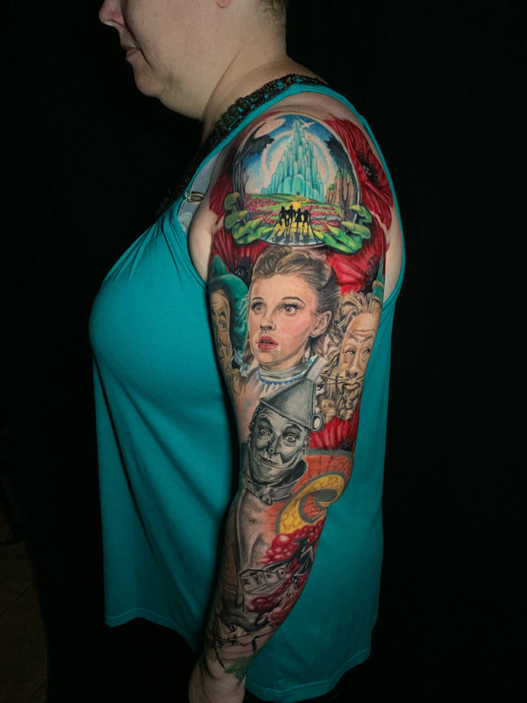 Were Off to See the Wonderful Wizard of Oz Tattoos  Tattoodo