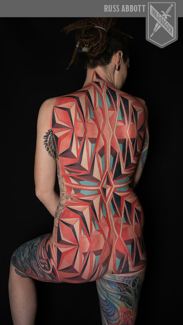Frank_lloyd_wright_inspired_back_tattoo_abbott_ink_dagger_atlanta_artist