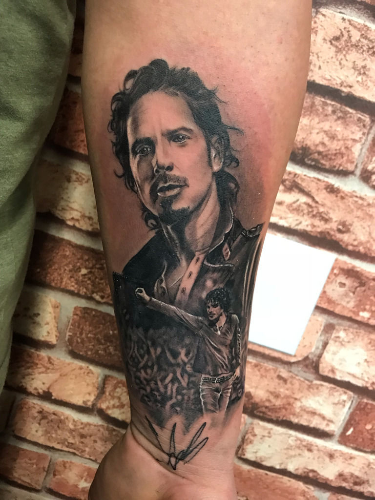 Chris Cornell tattoo by Gustavo Takazone | Photo 25615