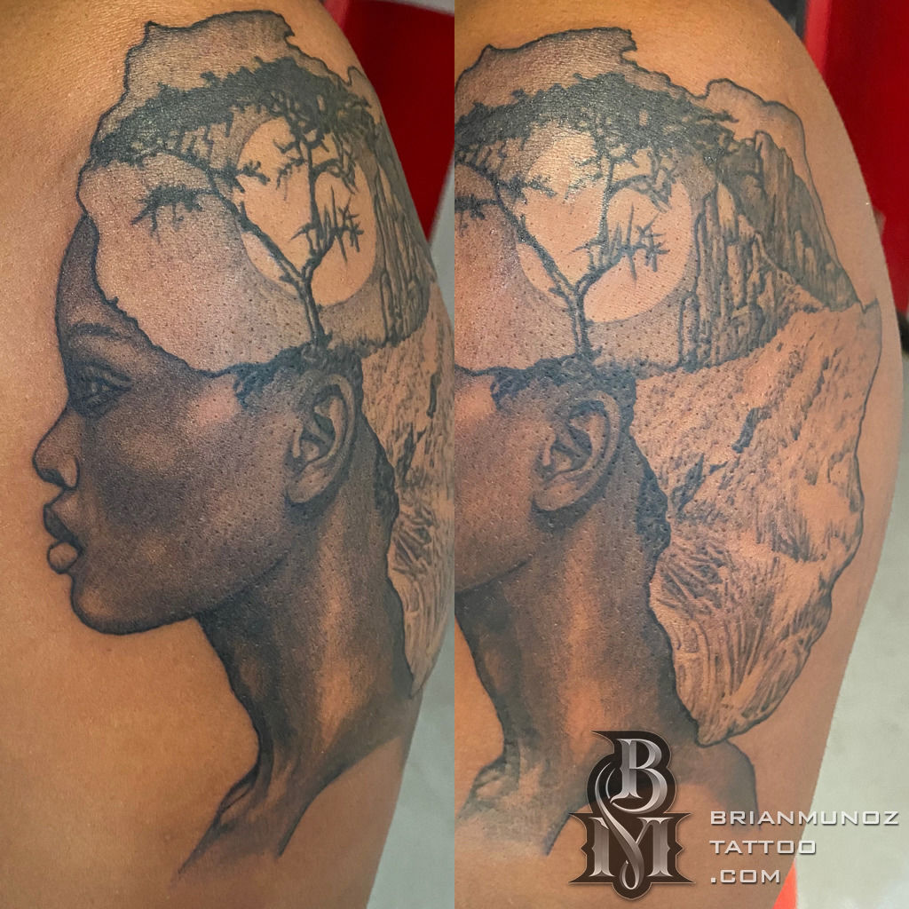 101 Amazing African Tattoos Designs You Need To See! | African tattoo,  African sleeve tattoo, African warrior tattoos