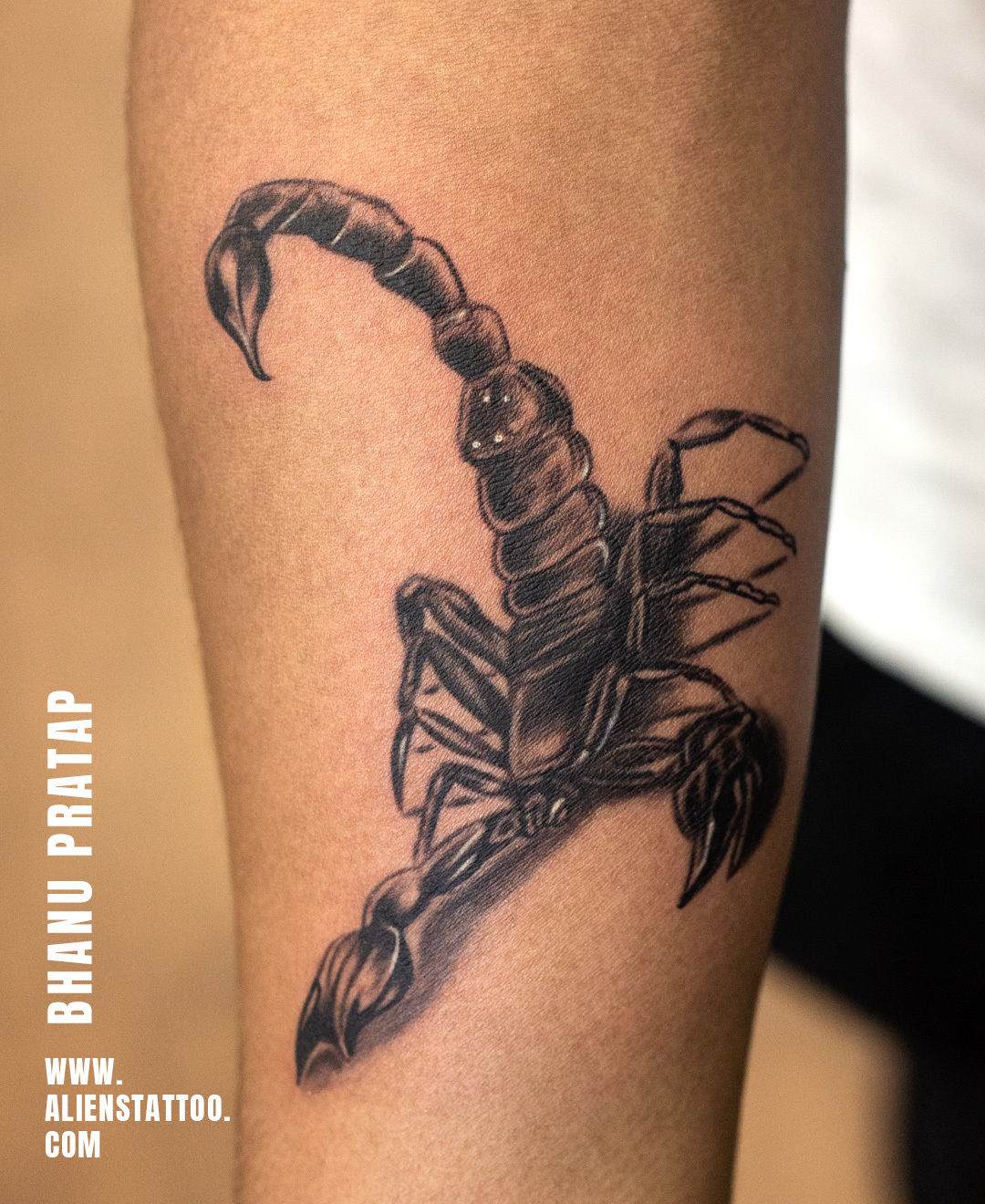 Amit Bhanu Tattoo Artist. - Tattoo by amit bhanu# black permanent tattoo#  name#first letter# J # WITH GANPATI# TATTOO ... | Facebook
