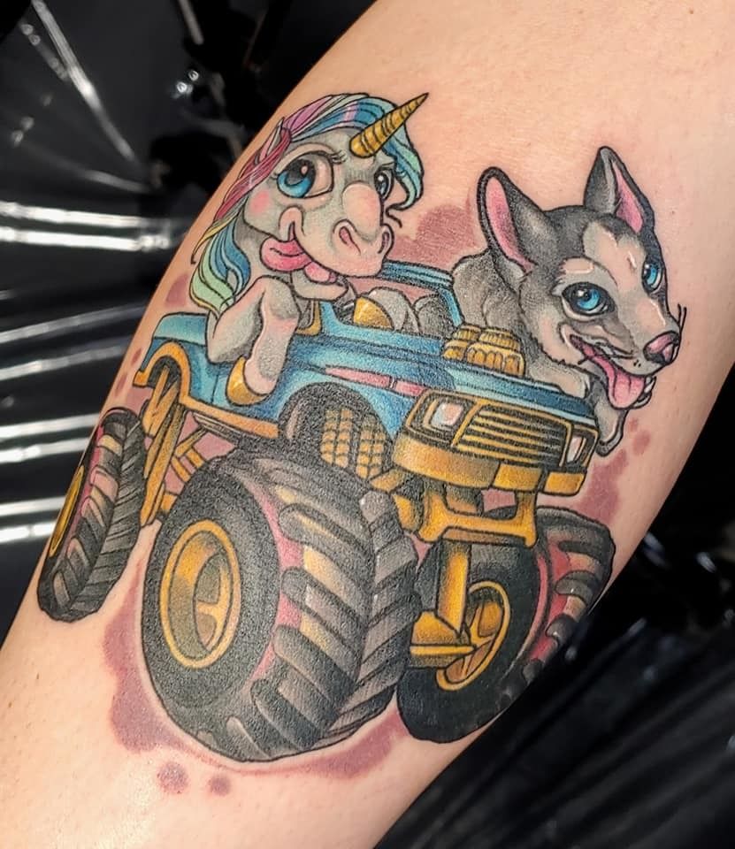 Aggregate more than 195 truck tattoos best