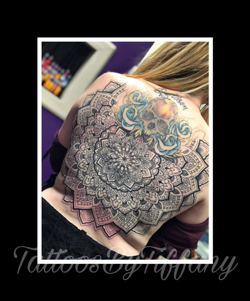Large Mandala Back Tattoo