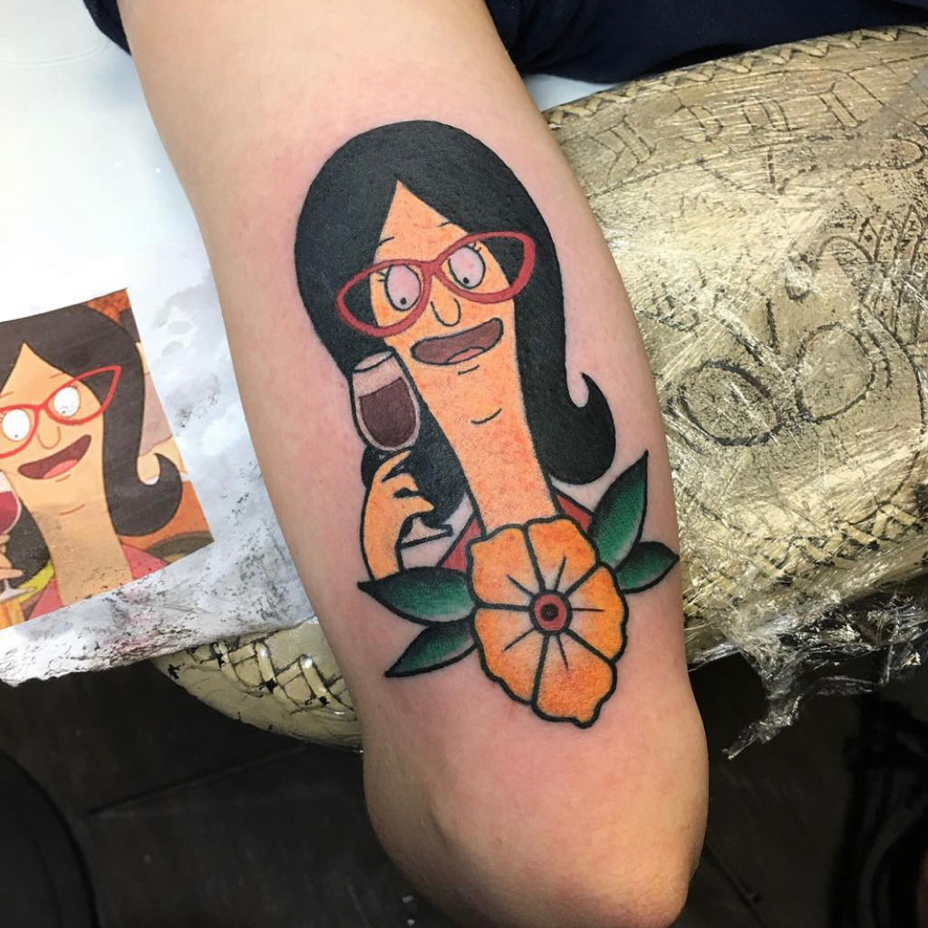 PHOTOS If Todays Celebs Played 90s Cartoon Characters  Cartoon tattoos  90s cartoon characters Cartoon character tattoos