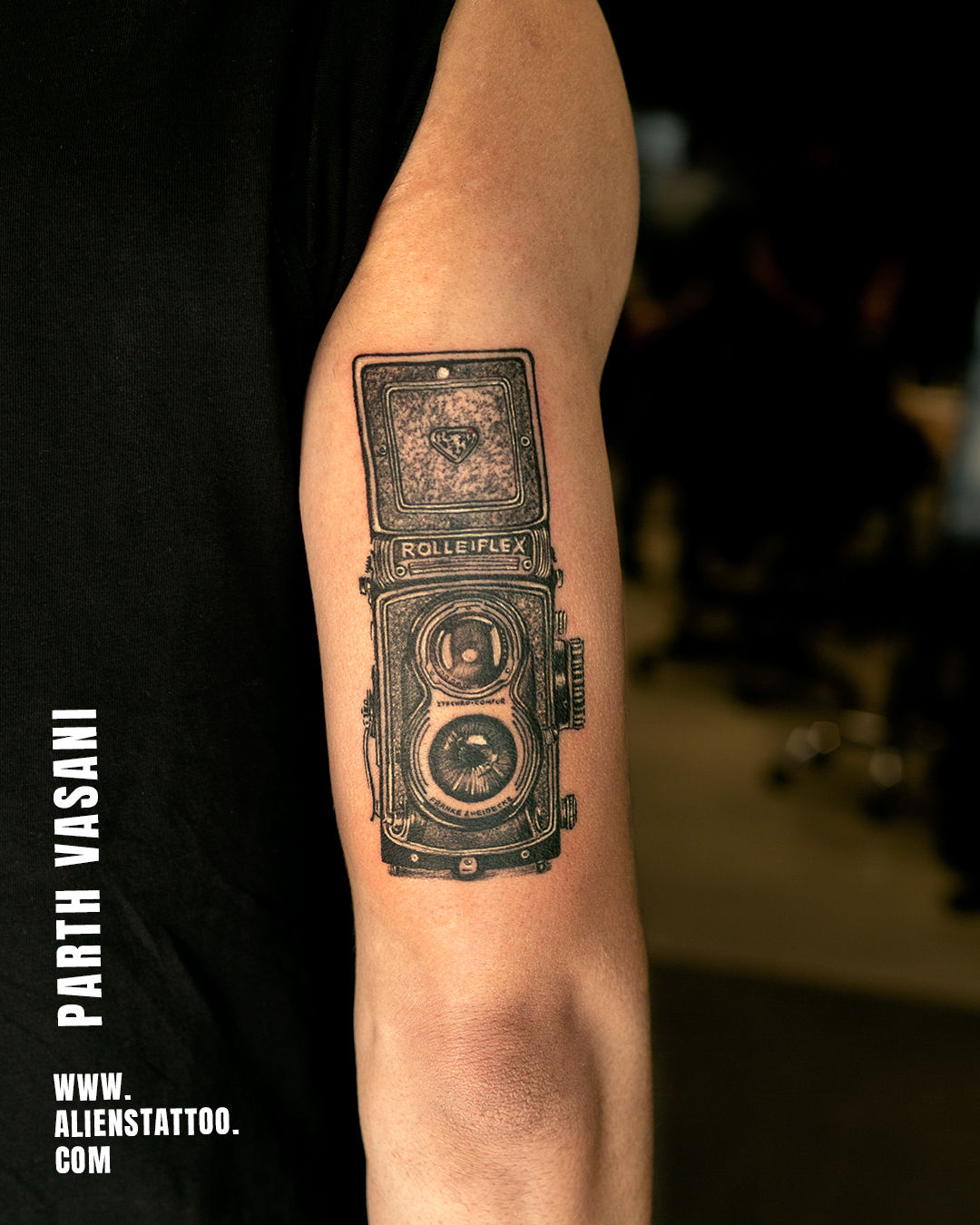 Tattoo uploaded by Circle Tattoo • Line Art Tattoo done by Parth Vasani at  Circle Tattoo • Tattoodo