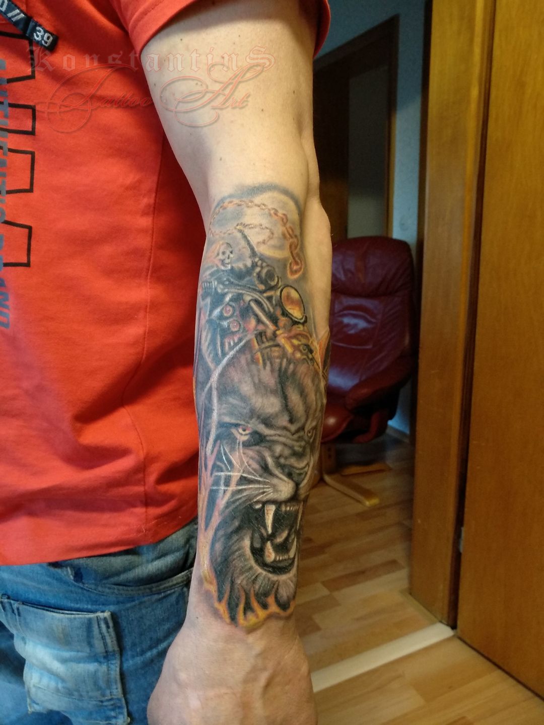 Tattoo uploaded by Robert Davies • Ghost Rider Tattoo by Sulhong Tattooer  #ghostrider #marvelcomics #johnnyblaze #comicbook #marvel #heroes  #SulhongTattooer • Tattoodo