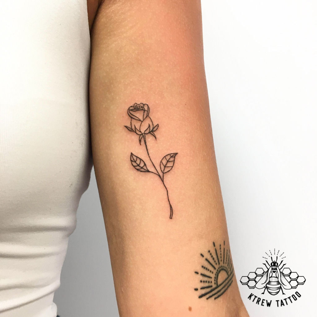 ktrewtattoo:rose-linework-small-tattoo--ktrew-tattoo-tattoo-rose-tattoo ...