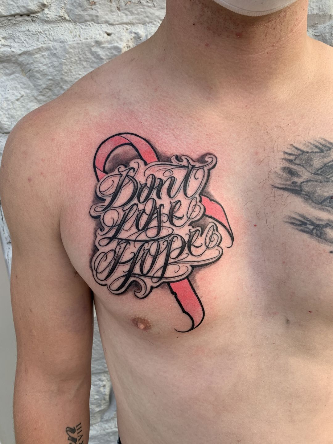 Tattoo uploaded by Joseph Bannon  Fuck cancer  Tattoodo