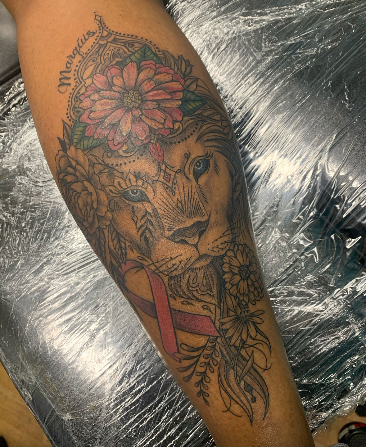 inkbykg:lioness-lionesstattoo