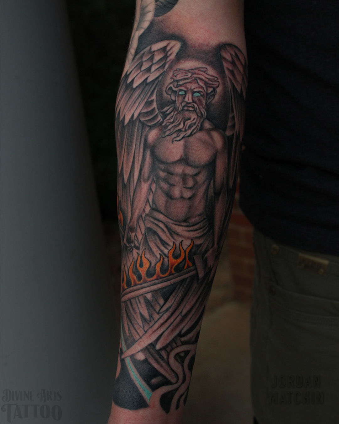 Angel warrior tattoo by Fredao Oliveira | Photo 14473