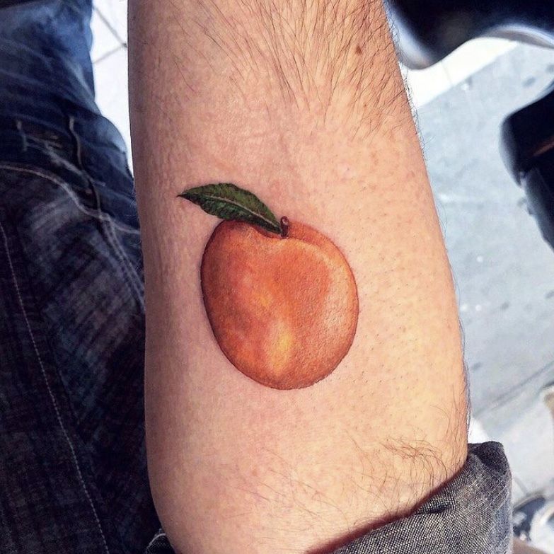 Added a little fruit medley and cleaned up an old peach tattoo 🍑 |  Instagram