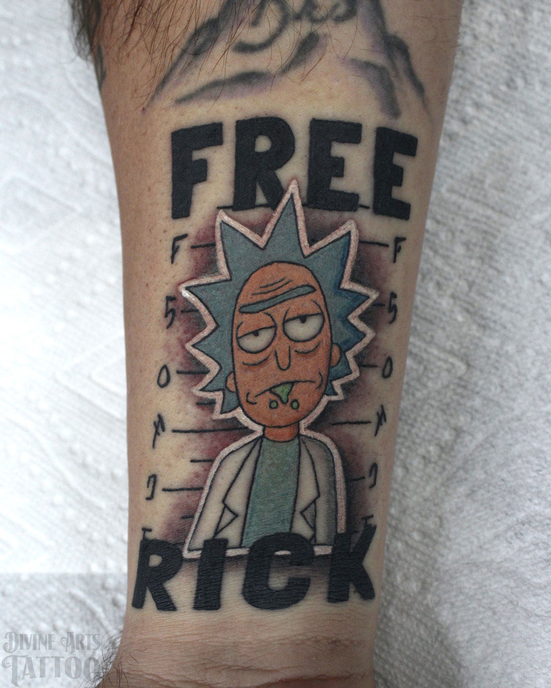 Rick Y Morty Tattoo Design Art HD Png Download  Transparent Png Image   PNGitem