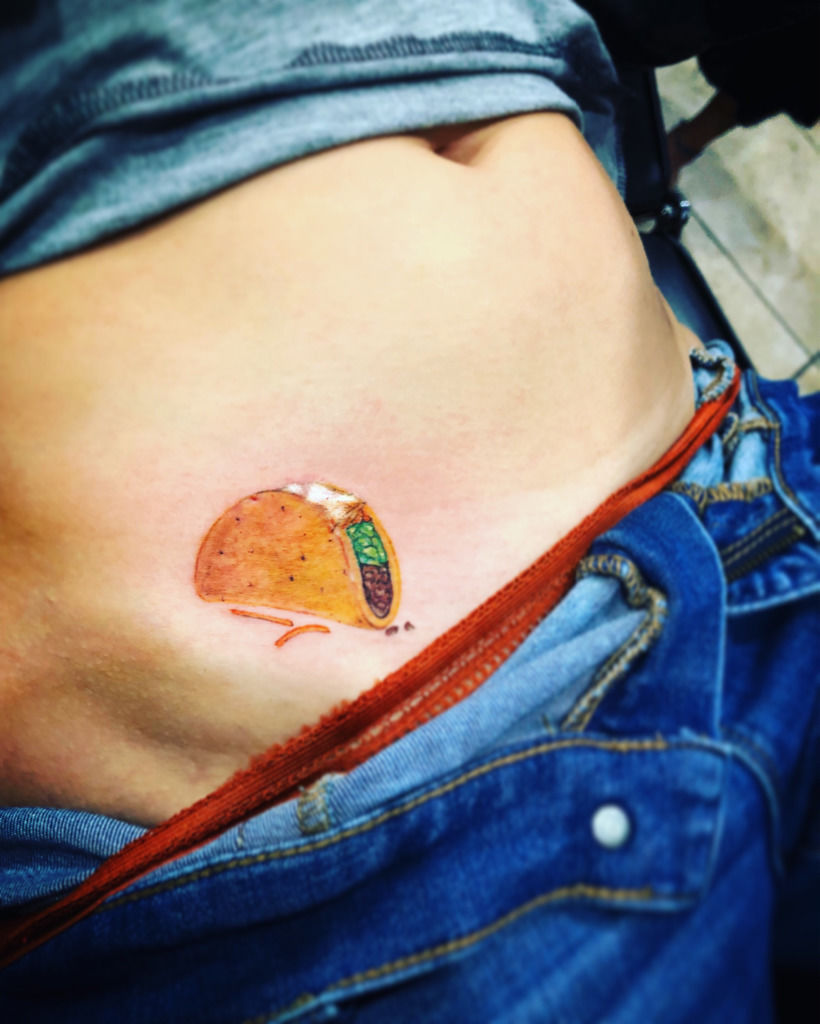 47 Tasty Taco Tattoo Ideas  Designs So Good You Could Eat  Tattoo Glee