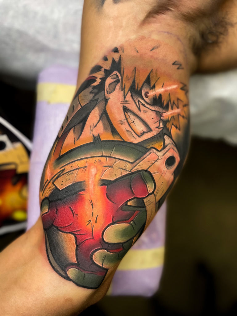 Iván Pelegrín Tattoos anime and manga  Tattoo Life