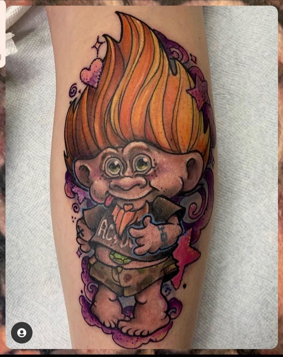 Troll tattoo by leahbtattoos at Waukesha Tattoo Company in Waukesha WI  leahbtattoos waukeshatattoocompany waukesha wisconsin troll   Instagram