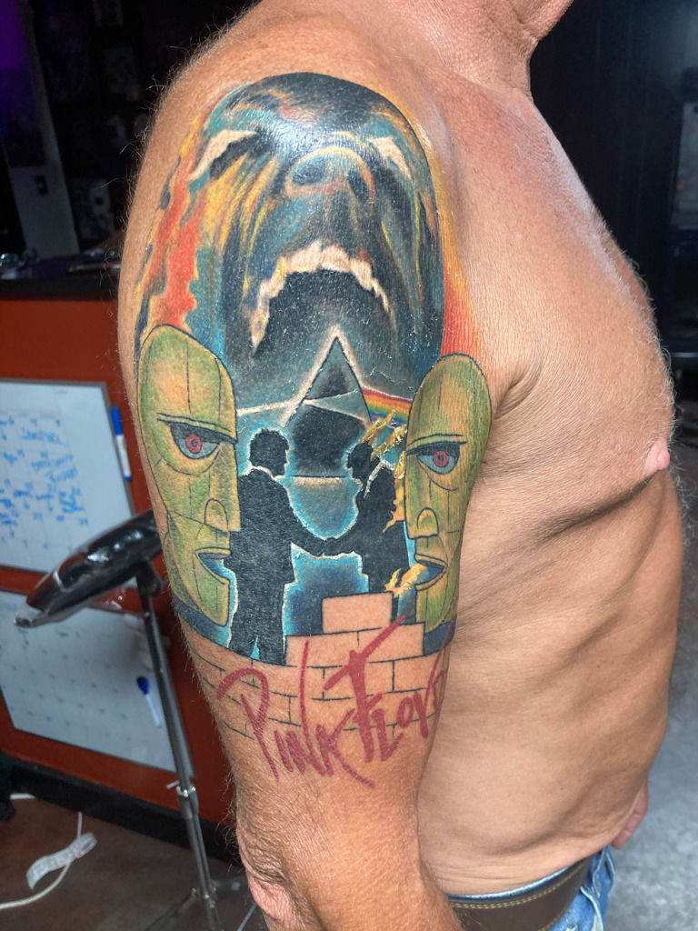 Pink Floyd tattoos psychedelic ideas on your skin  tattooists