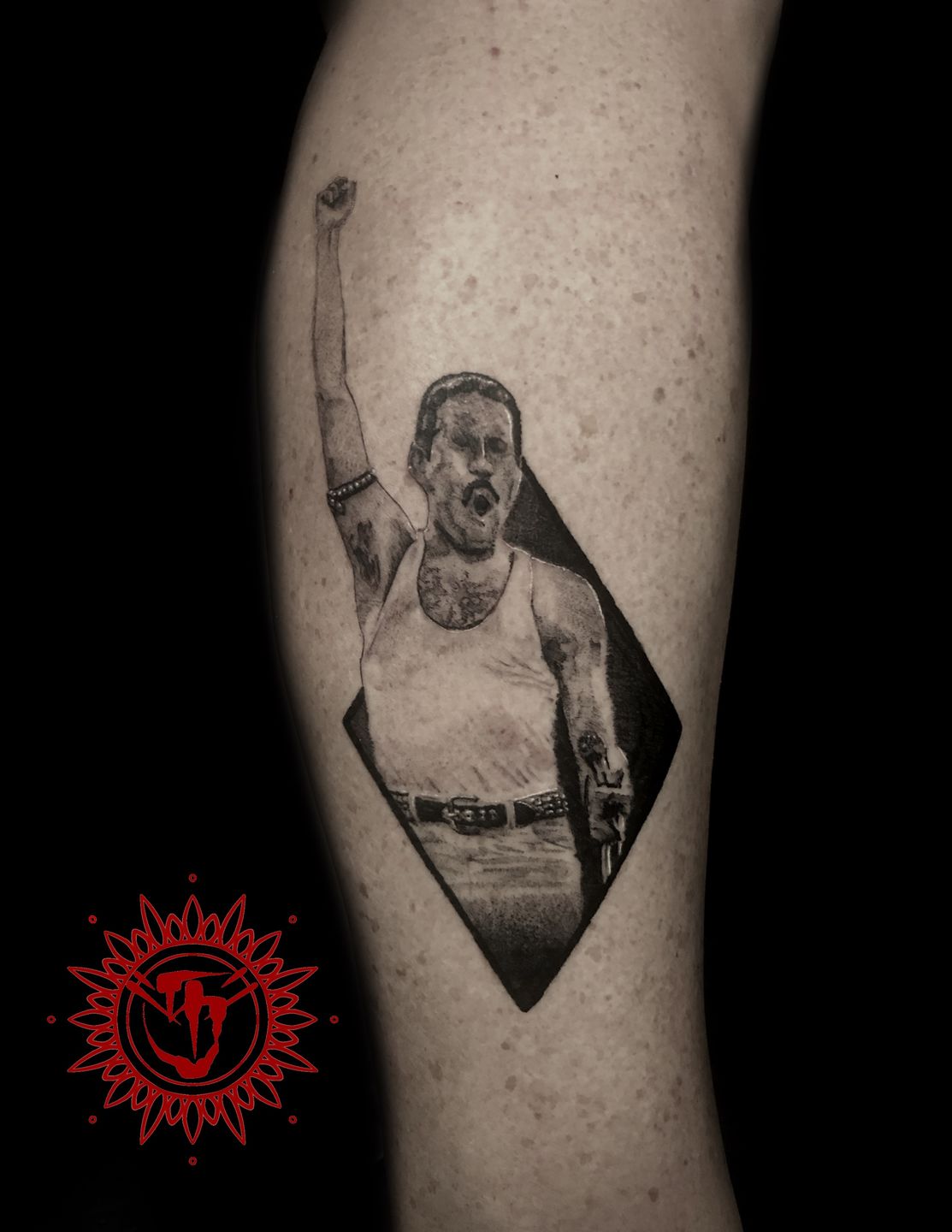 First Tattoo Tribute to Queen  Freddie Mercury  Steemit