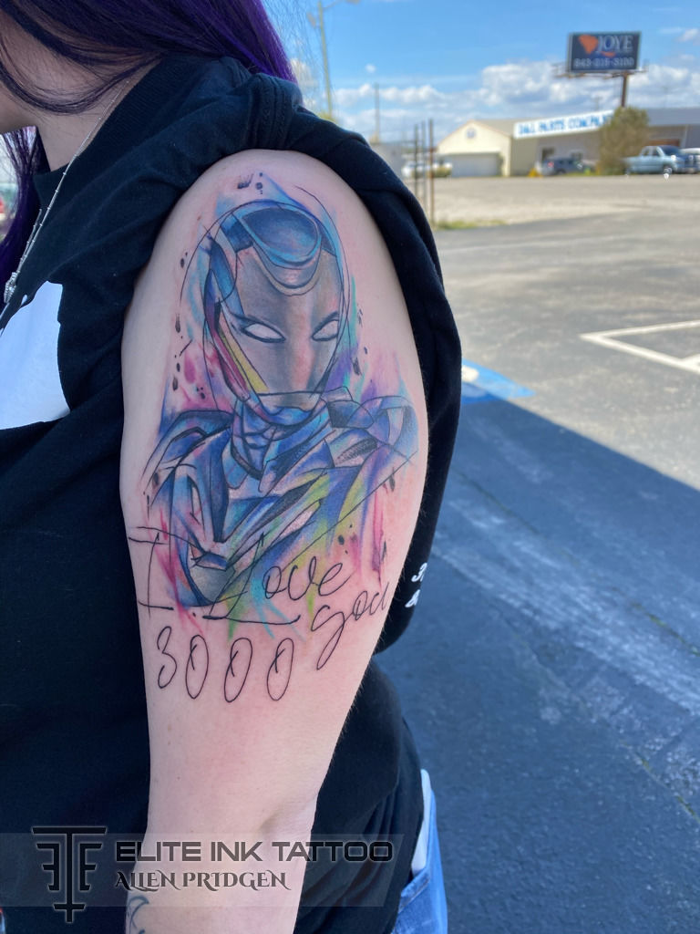 89 Cool Marvel Tattoos That Basically Give You Superpowers | Bored Panda
