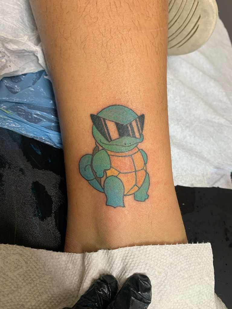 squirtle squad tattoo