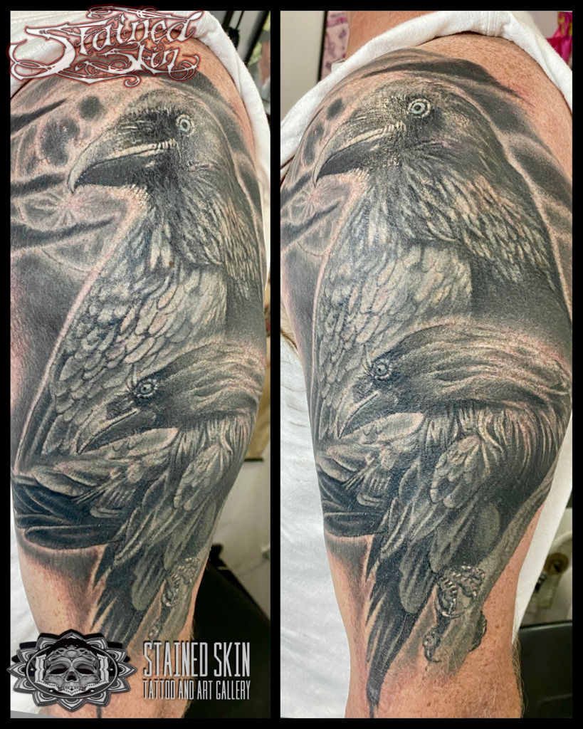 145 Raven Tattoo Ideas That Embrace Your Dark Side