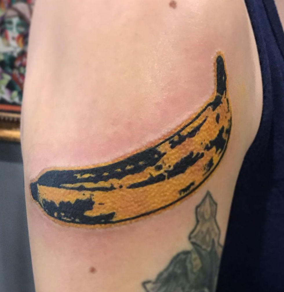 Banana Temporary Fake Tattoo Sticker (Set of 2) - OhMyTat - Shop OhMyTat  Temporary Tattoos - Pinkoi