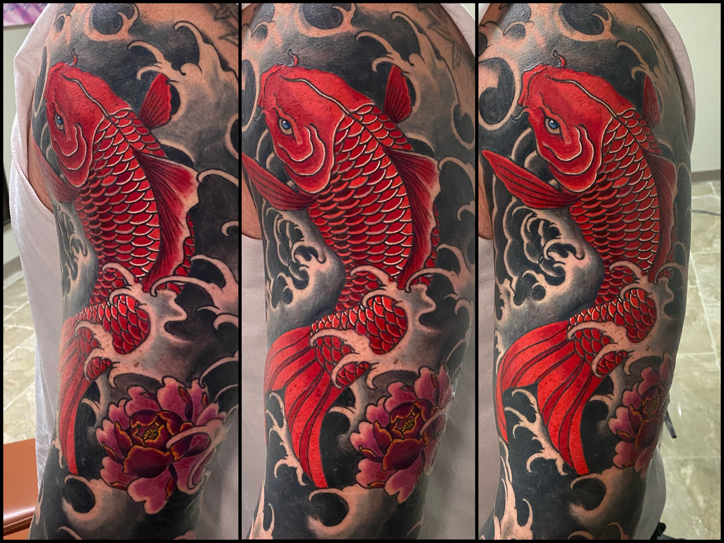 Koi Fish Temporary Tattoo 508 – Tintak Tattoo