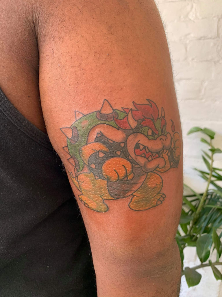 Latest Bowser Tattoos Find Bowser Tattoos 