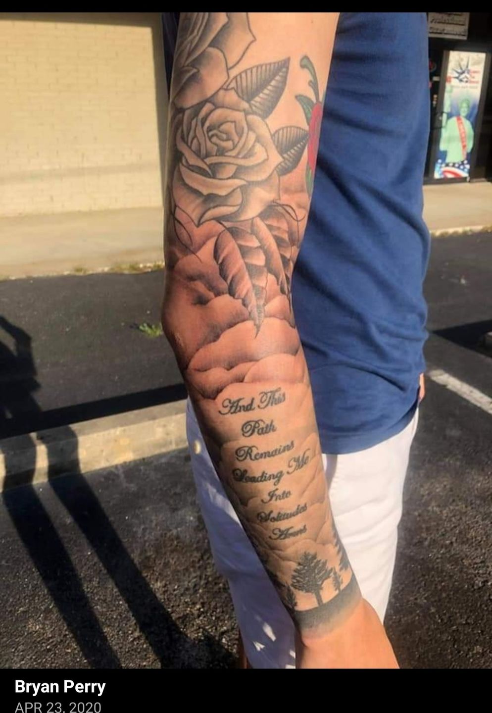 Arm tattoos