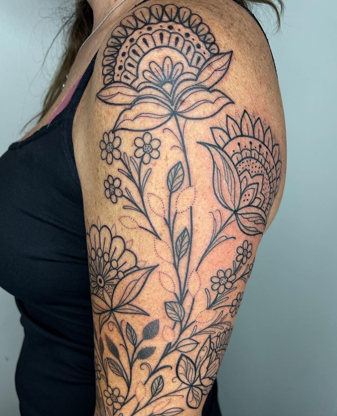 Ornamental Dragonfly Sternum Tattoo | Chest Temporary Tattoo | Fake Tattoos  – The Inkgenic