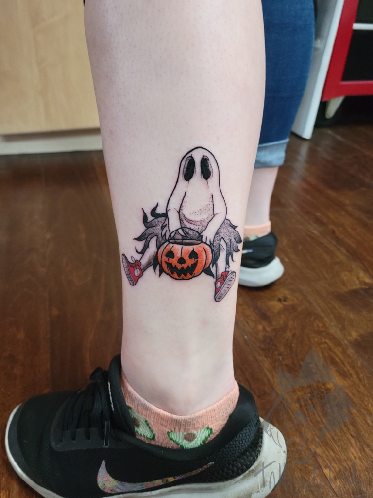 These 37 Halloween Tattoos Are a Mix of Creepy and Cute