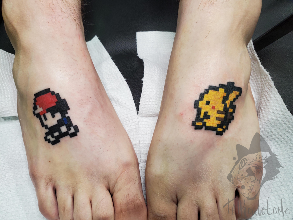 58 Pokemon Tattoos For Fans Who Want To Catch Them All  Bored Panda